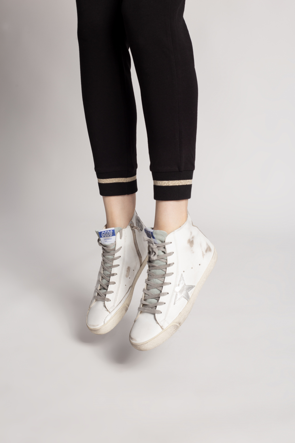 Golden goose francy deals high top sneakers